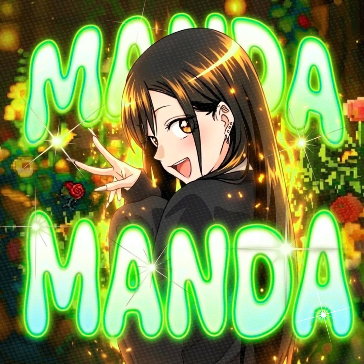MANDA MANDA (versions) - EP by VXBDNK album cover
