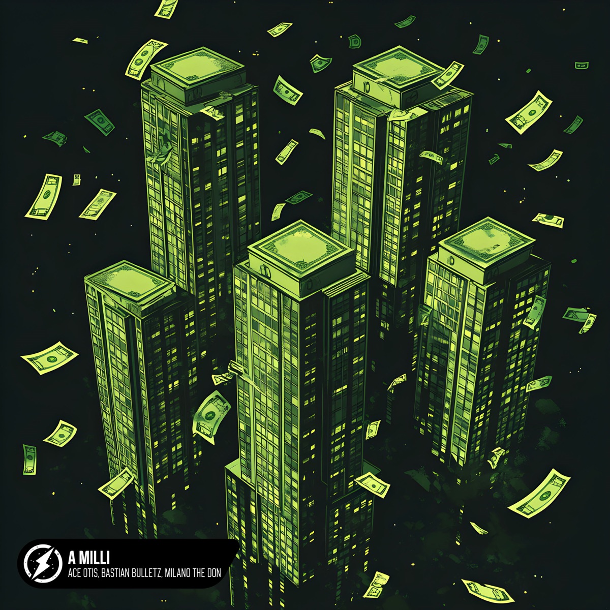 A Milli - Single by Ace Otis, Bastian Bulletz & Milano The Don album cover