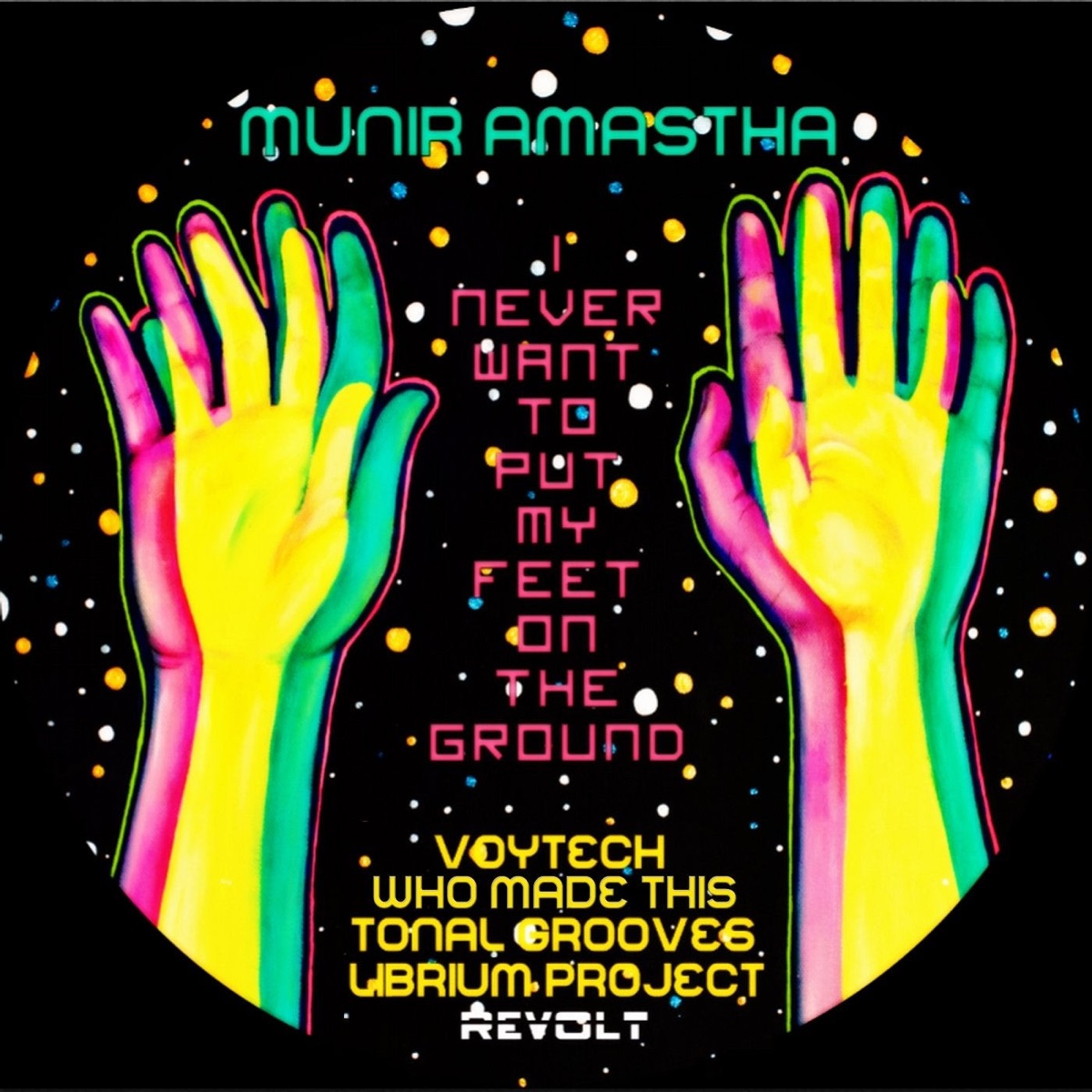 I Never Want to Put My Feet on the Ground by Munir Amastha album cover