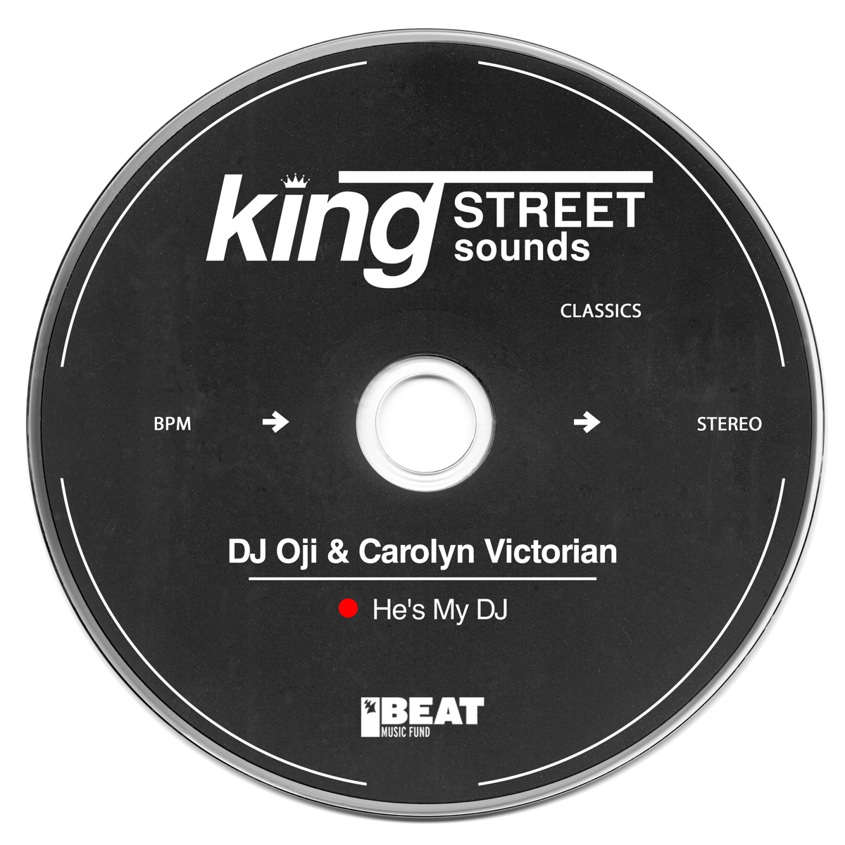 He's My DJ - Single by DJ Oji & Carolyn Victorian album cover