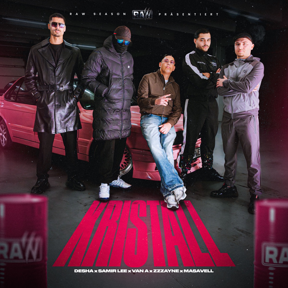 KRISTALL - Single by RAW SEASON, SAMIR LEE, DESHA, VAN A, zzzayne & Masavell album cover