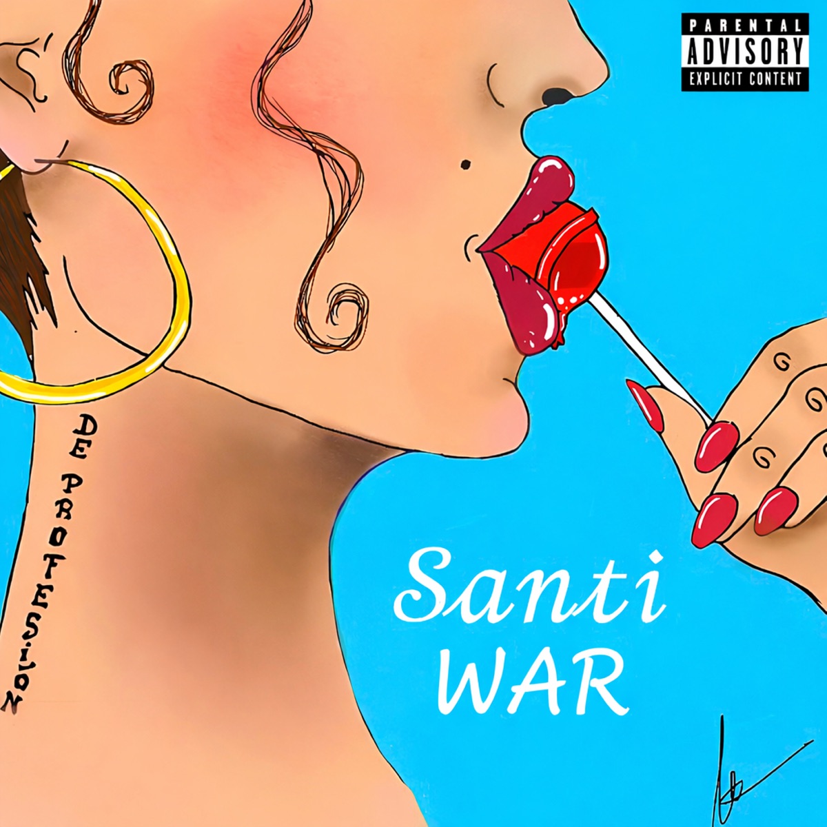 De Profesión - Single by Santi WAR album cover