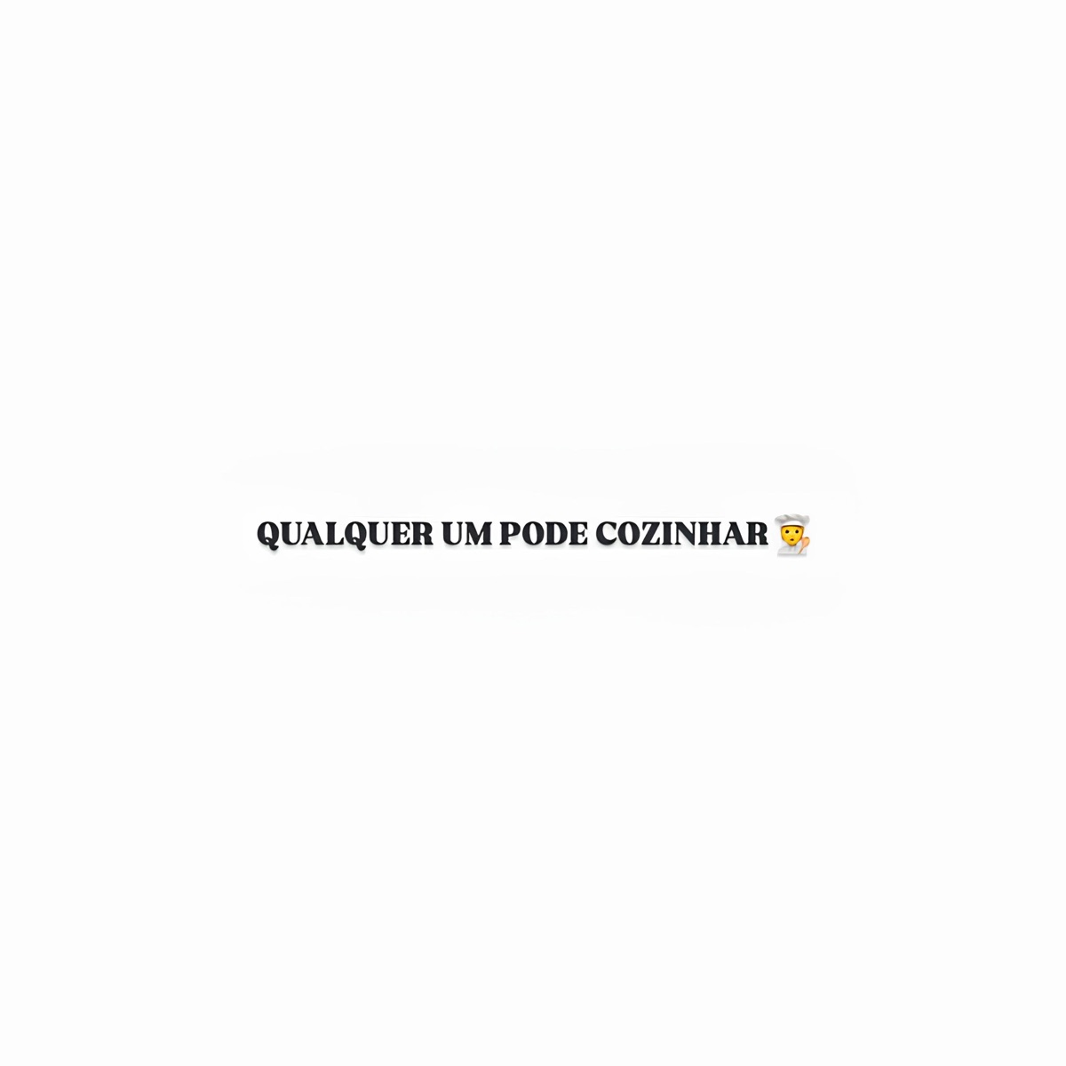 Qualquer um Pode Cozinhar - Single by Falk album cover