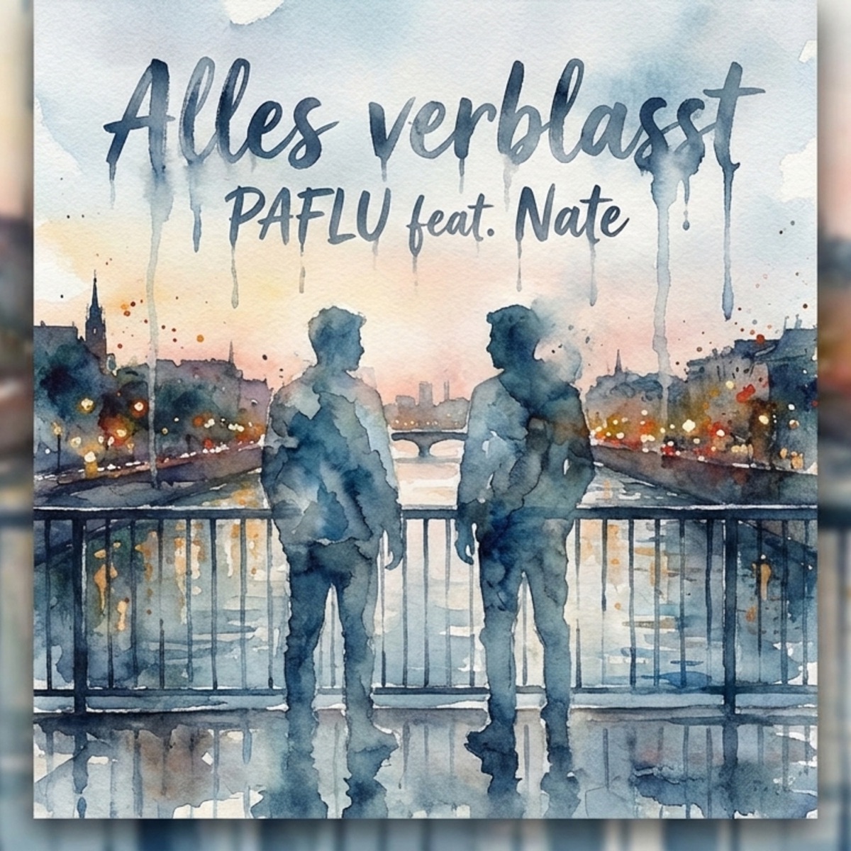 Alles verblasst (feat. Nate) - Single by PAFLU album cover