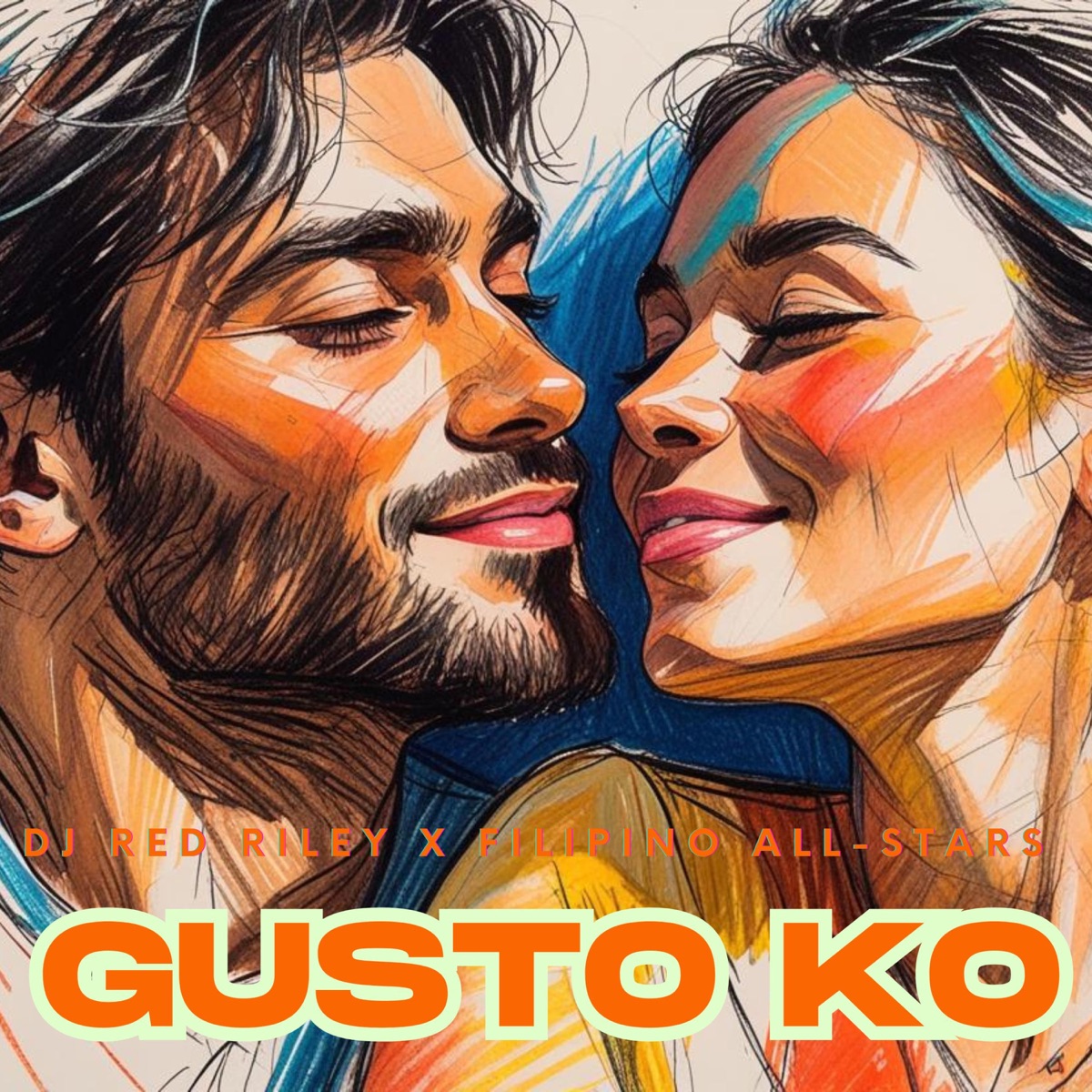 Gusto Ko - Single by DJ Red Riley album cover