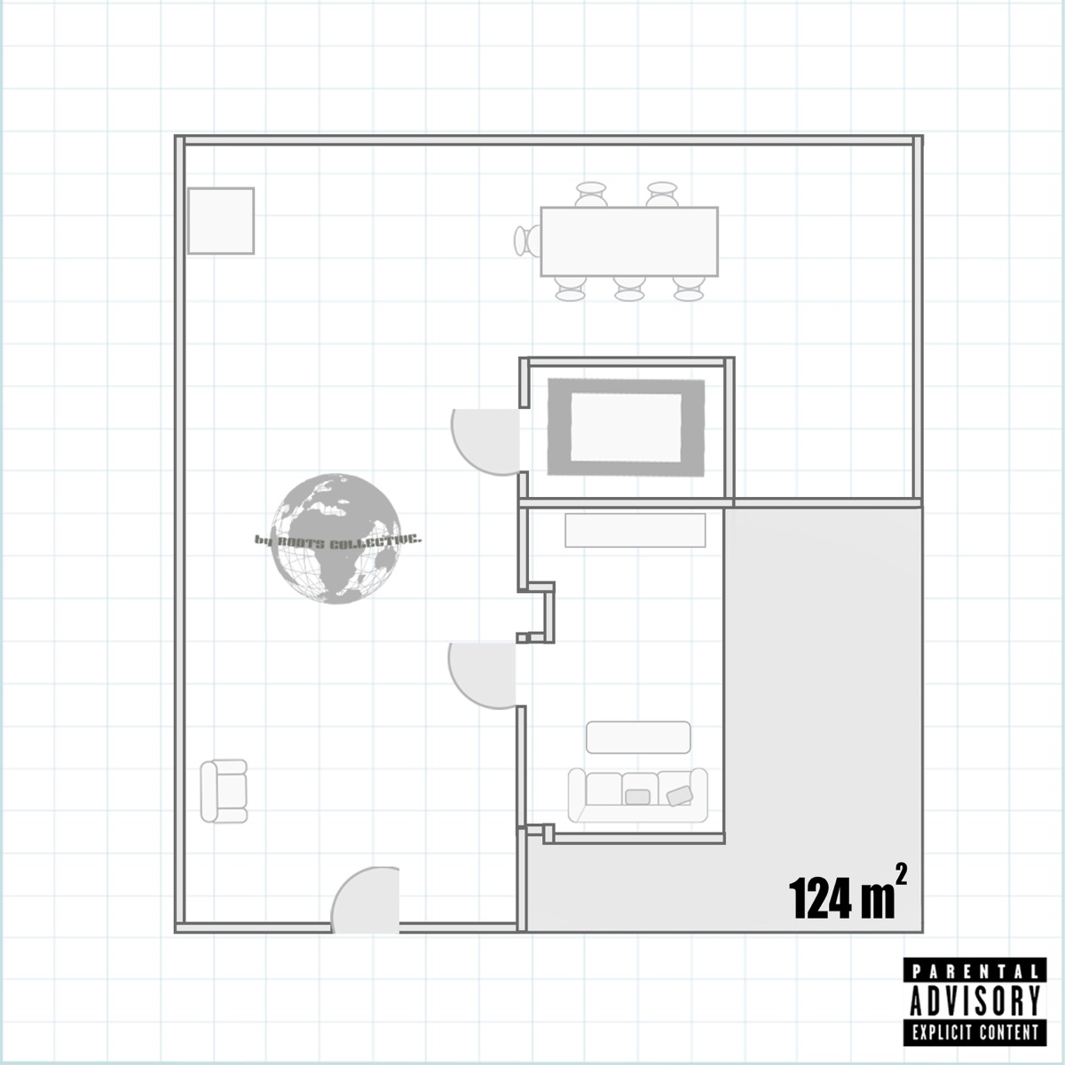124 m2 by byROOTS COLLECTIVE & Diego album cover