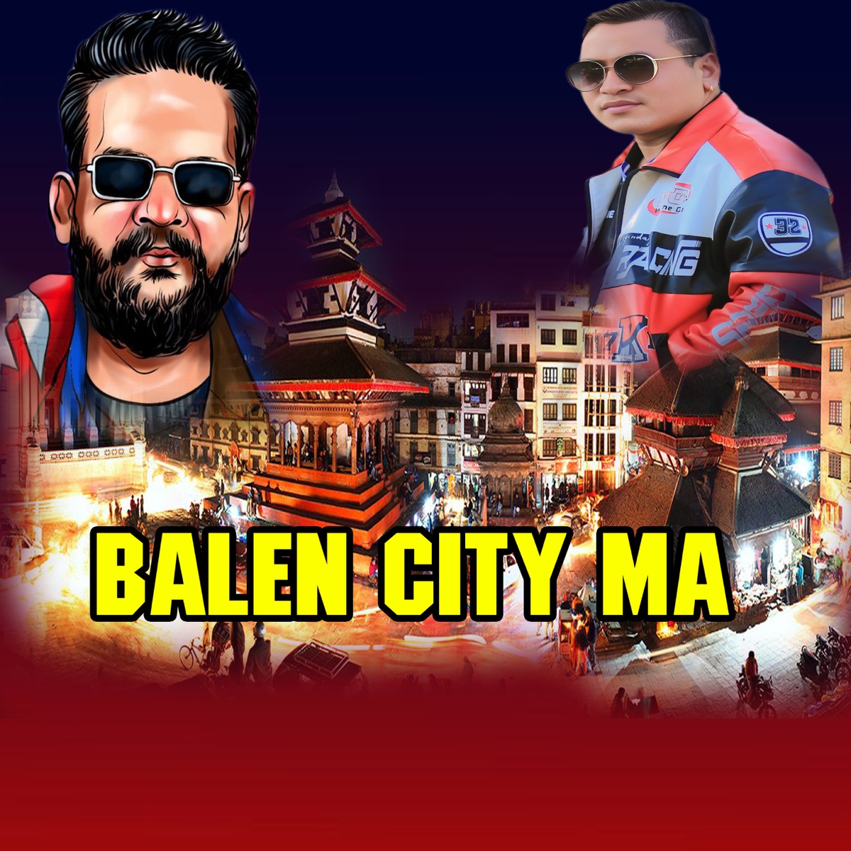 Balen City Ma - Single by Milan Karki album cover