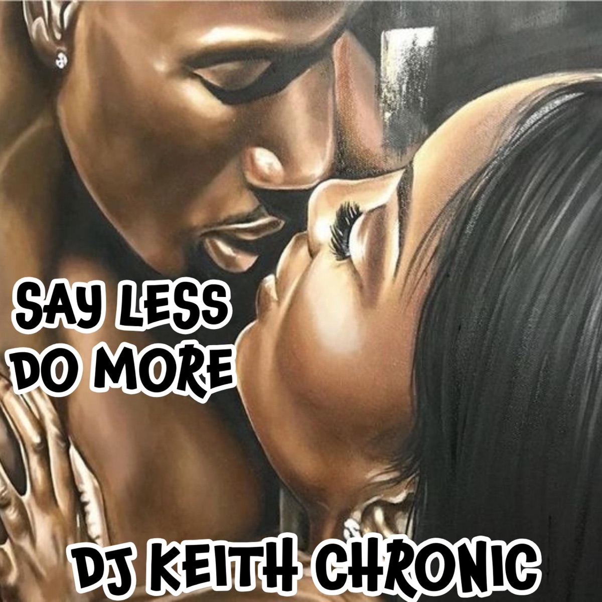 SAY LESS DO MORE INSTRUMENTAL by DJ KEITH CHRONIC album cover