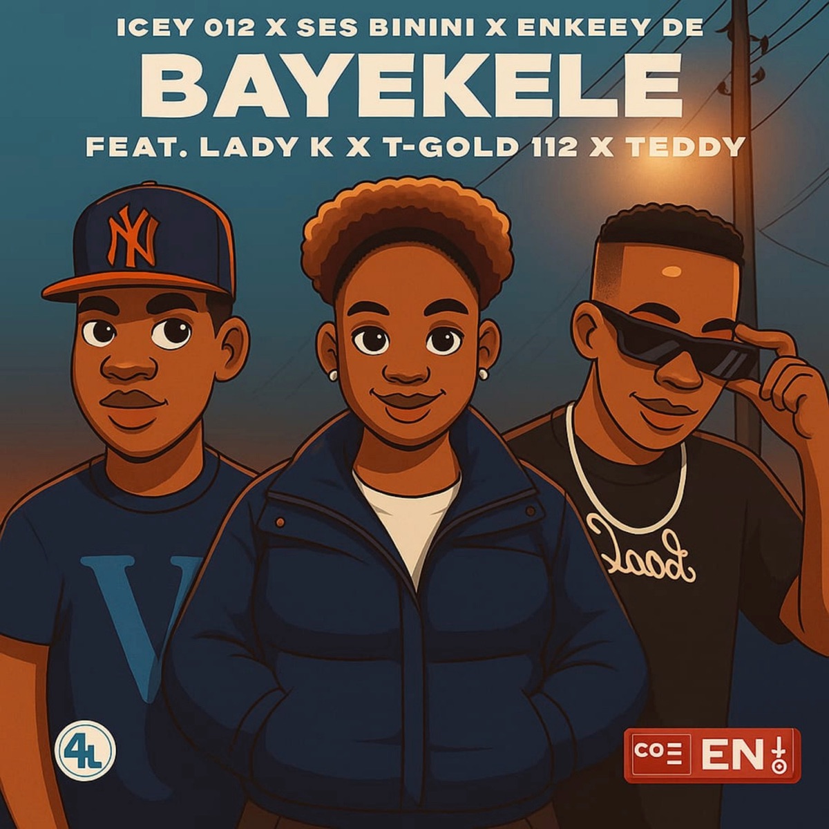 Bayekele (feat. Lady K (Star Girl), T Gold112 & Teddy) - Single by ENkeey De, Icey 012 & Ses Binini album cover