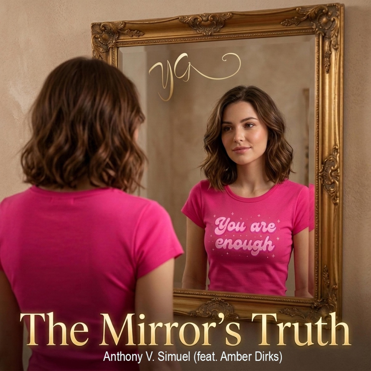 The Mirror's Truth (feat. Amber Dirks) - Single by Anthony V. Simuel album cover