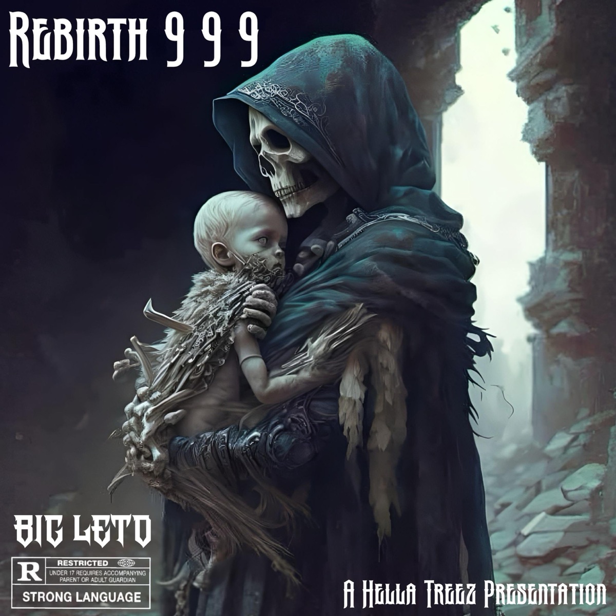 Rebirth 9 9 9 by Hella Treez album cover