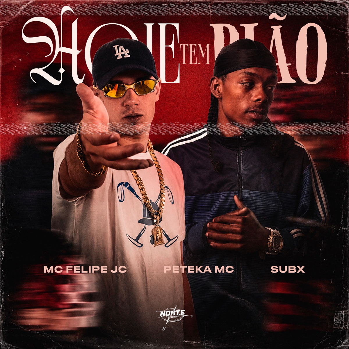 Hoje Tem Pião - Single by Mc Felipe JC & Peteka Mc album cover