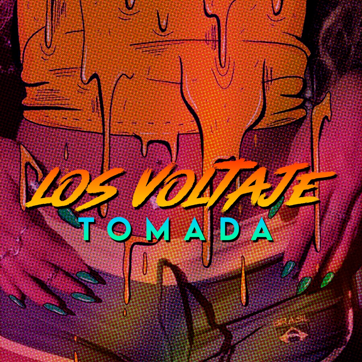 LOS VOLTAJE TOMADA - EP by NTPV, THE KNG, RD12 & DJ JHG album cover