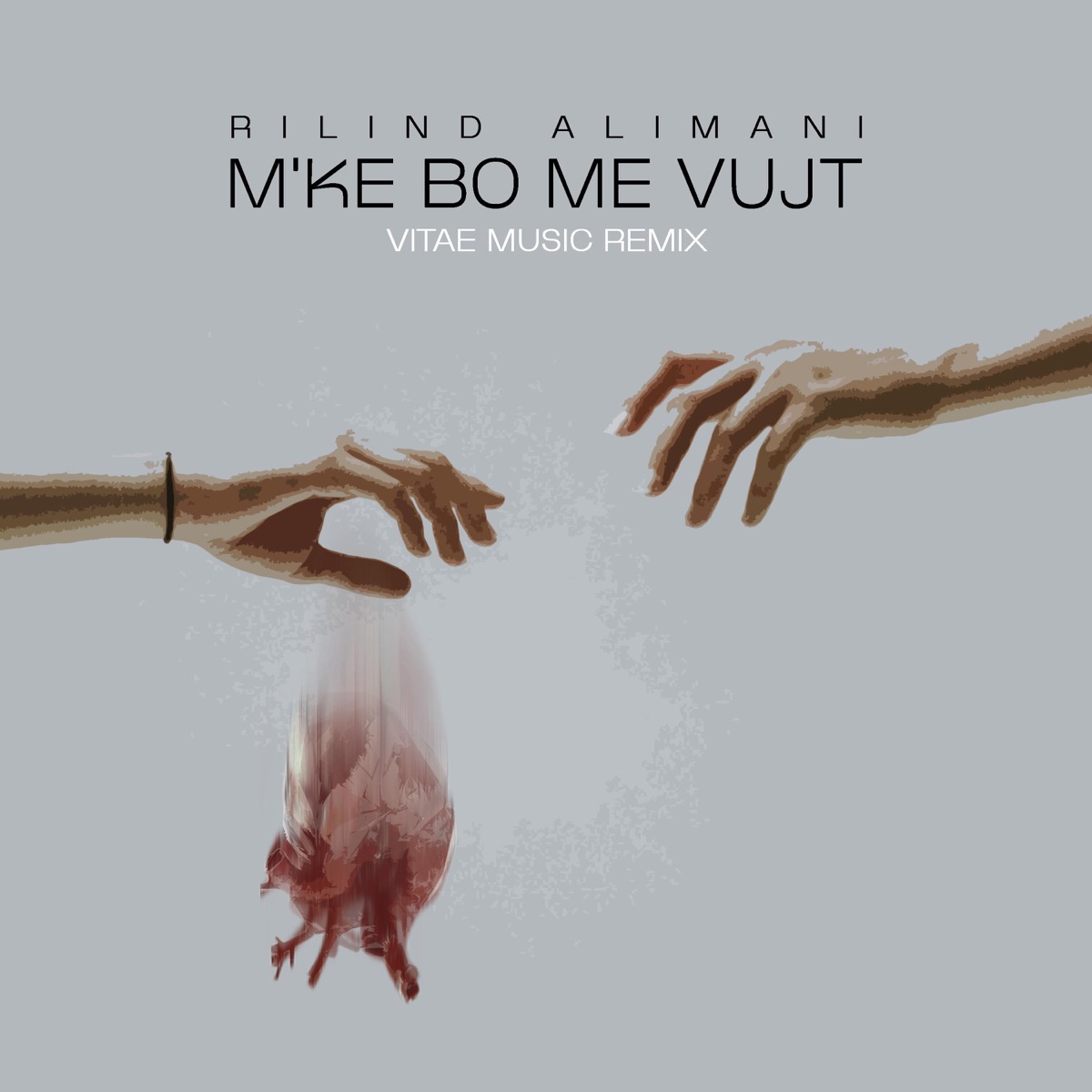 M'ke Bo Me Vujt (feat. Rilind Alimani) [Remix] - Single by Vitae Music album cover