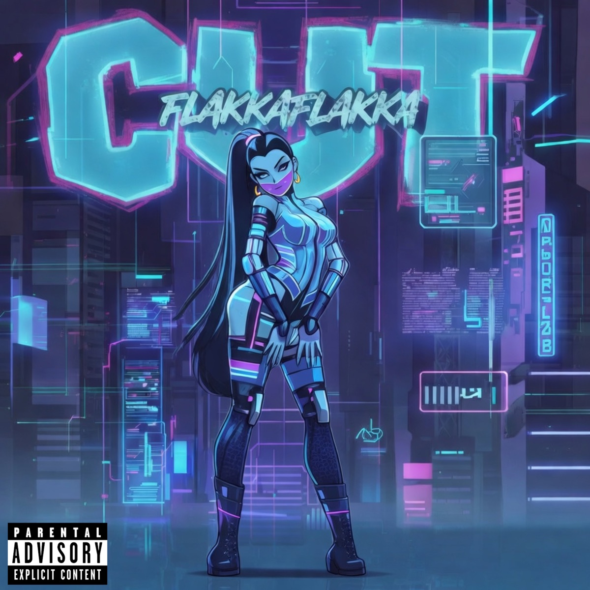Cut (feat. Ale Poe) - Single by FlakkaFlakka & Ale Poe album cover