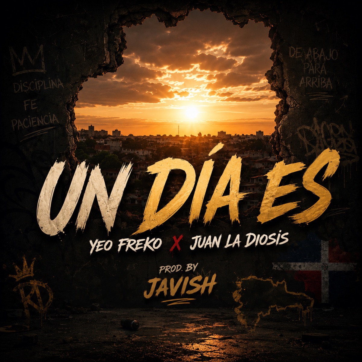 Un Día Es - Single by Javish, Juan la Diosis & Yeo Freko album cover