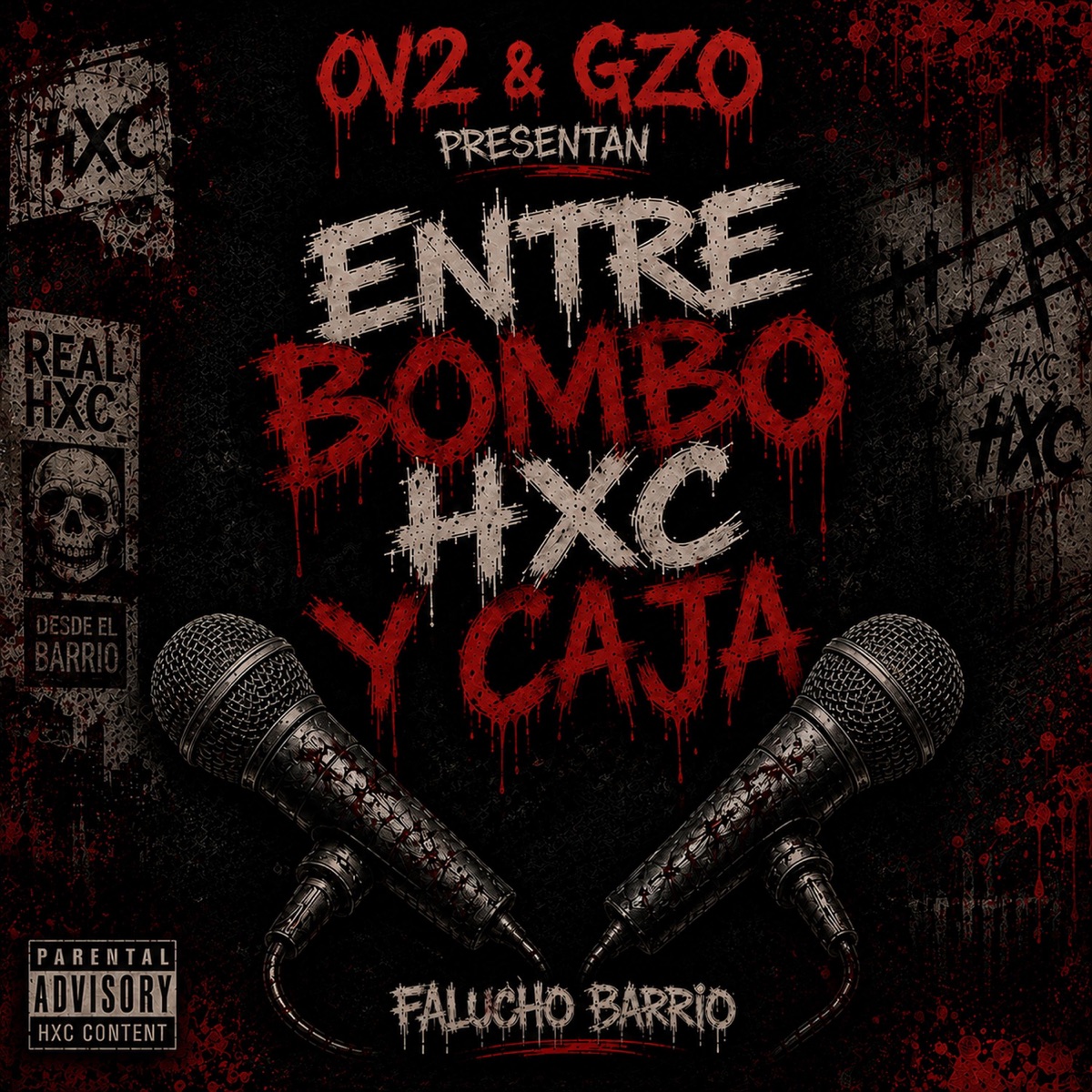 ENTRE BOMBO HXC Y CAJA by GZO album cover