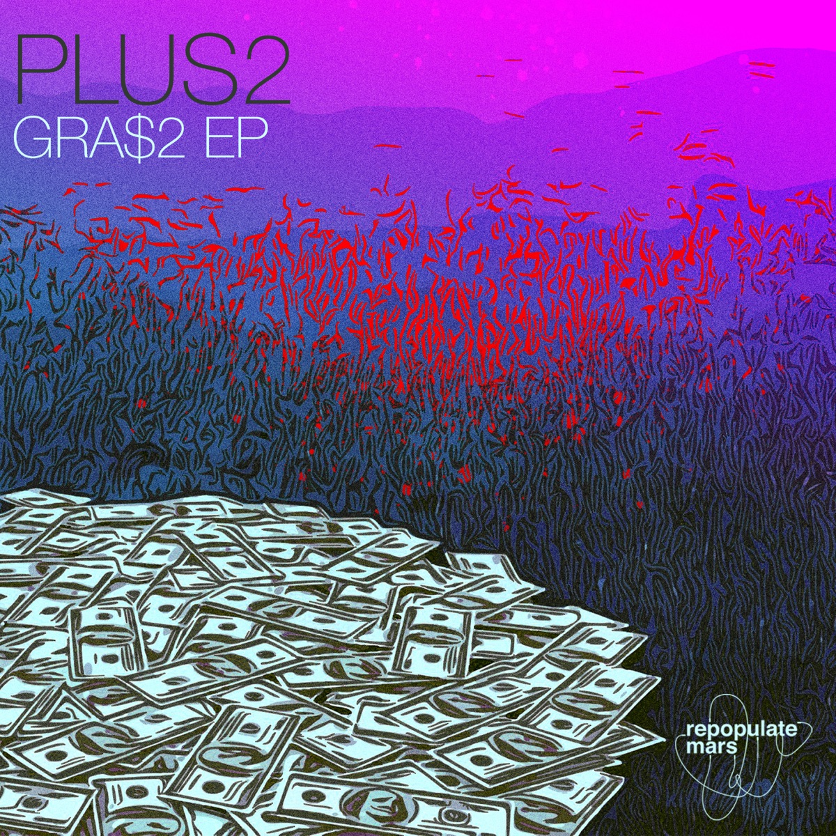 GRA$2 EP - Single by PLUS2 album cover