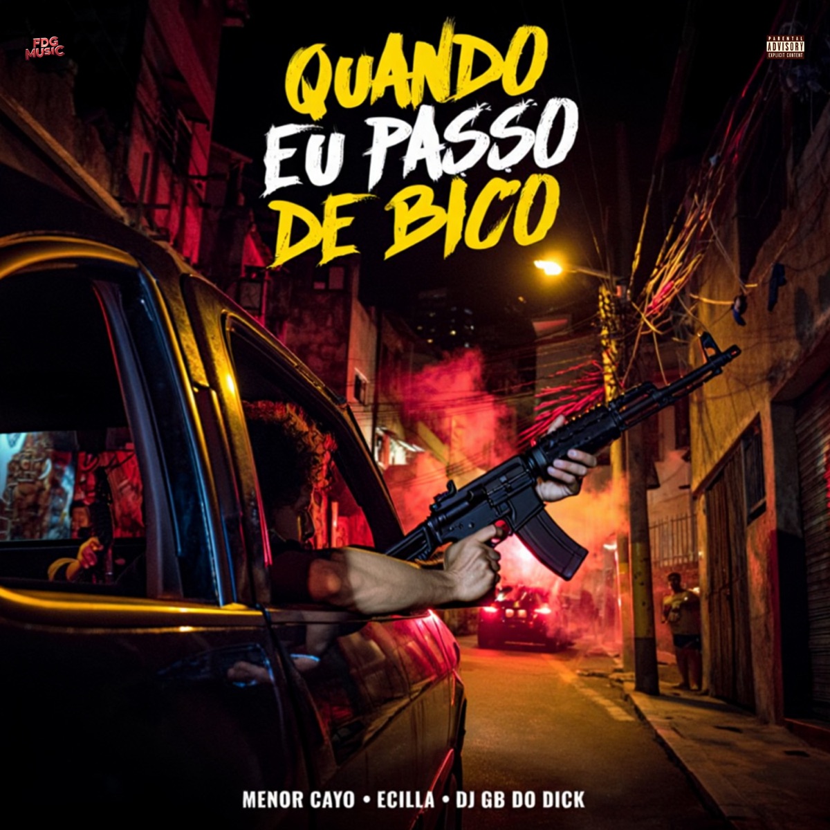 Quando Eu Passo de Bico - Single by menor cayo & ECILLA album cover