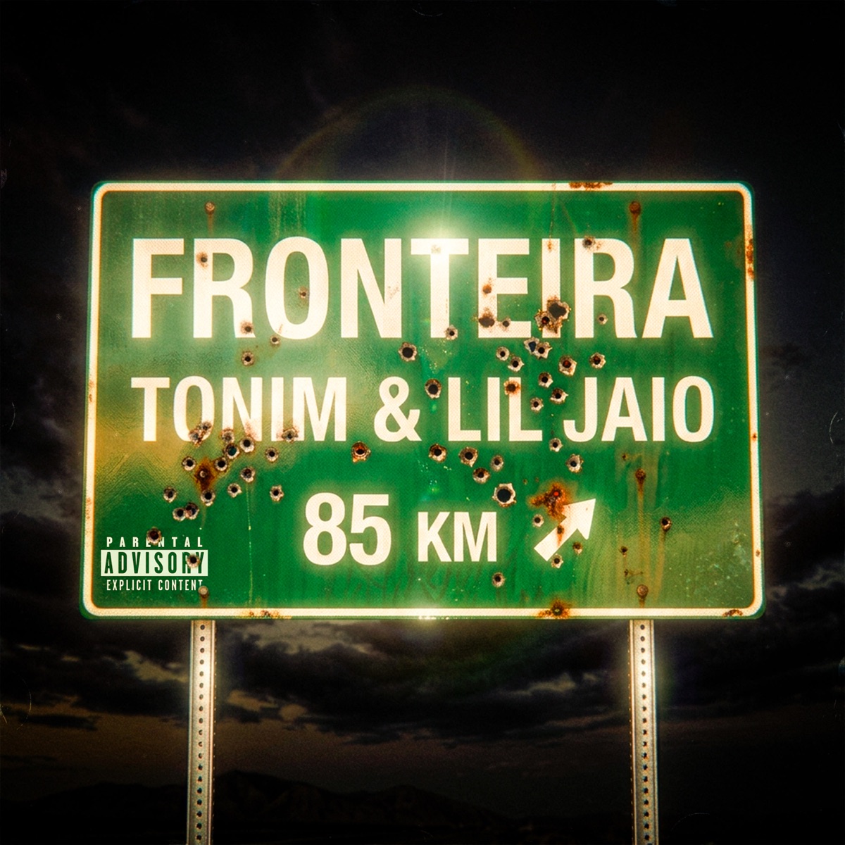 Fronteira - Single by Tonim & Lil Jaio album cover