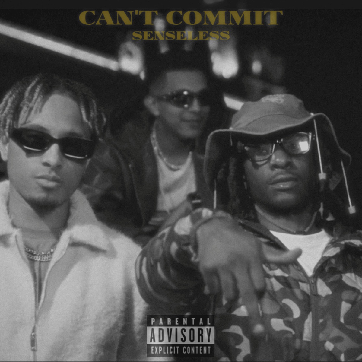 CAN'T COMMIT (feat. T4TRAP, BrökënŠtär & T117) - Single by SkHustle album cover