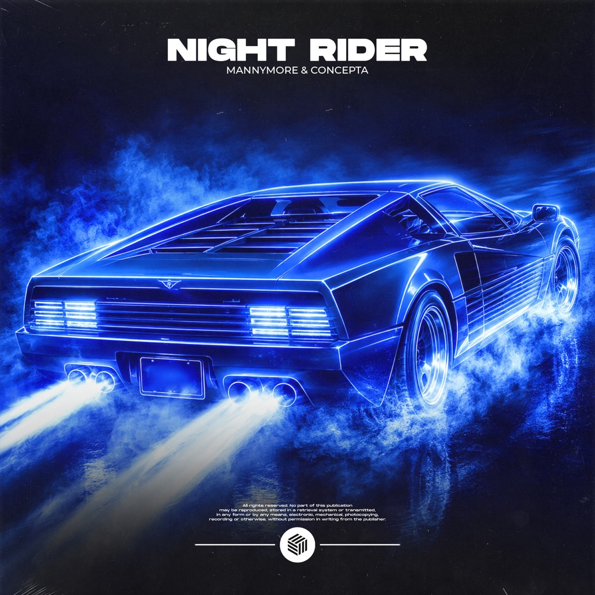 Night Rider - Single by Mannymore & Concepta album cover