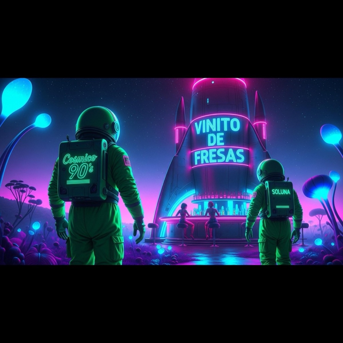 Vinito De Fresas (feat. Cósmico 90's) - Single by DANNY SOLUNA album cover