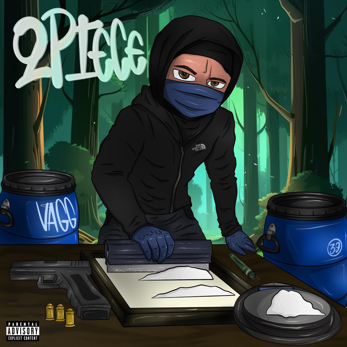 2 Piece - Single by Vagg album cover