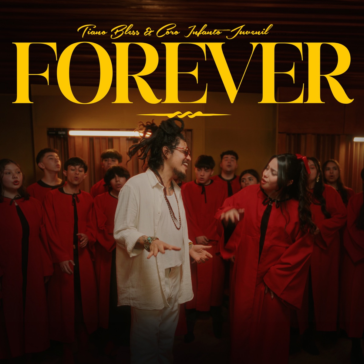 Forever (En Vivo) - Single by Tiano Bless & Coro Infanto Juvenil album cover