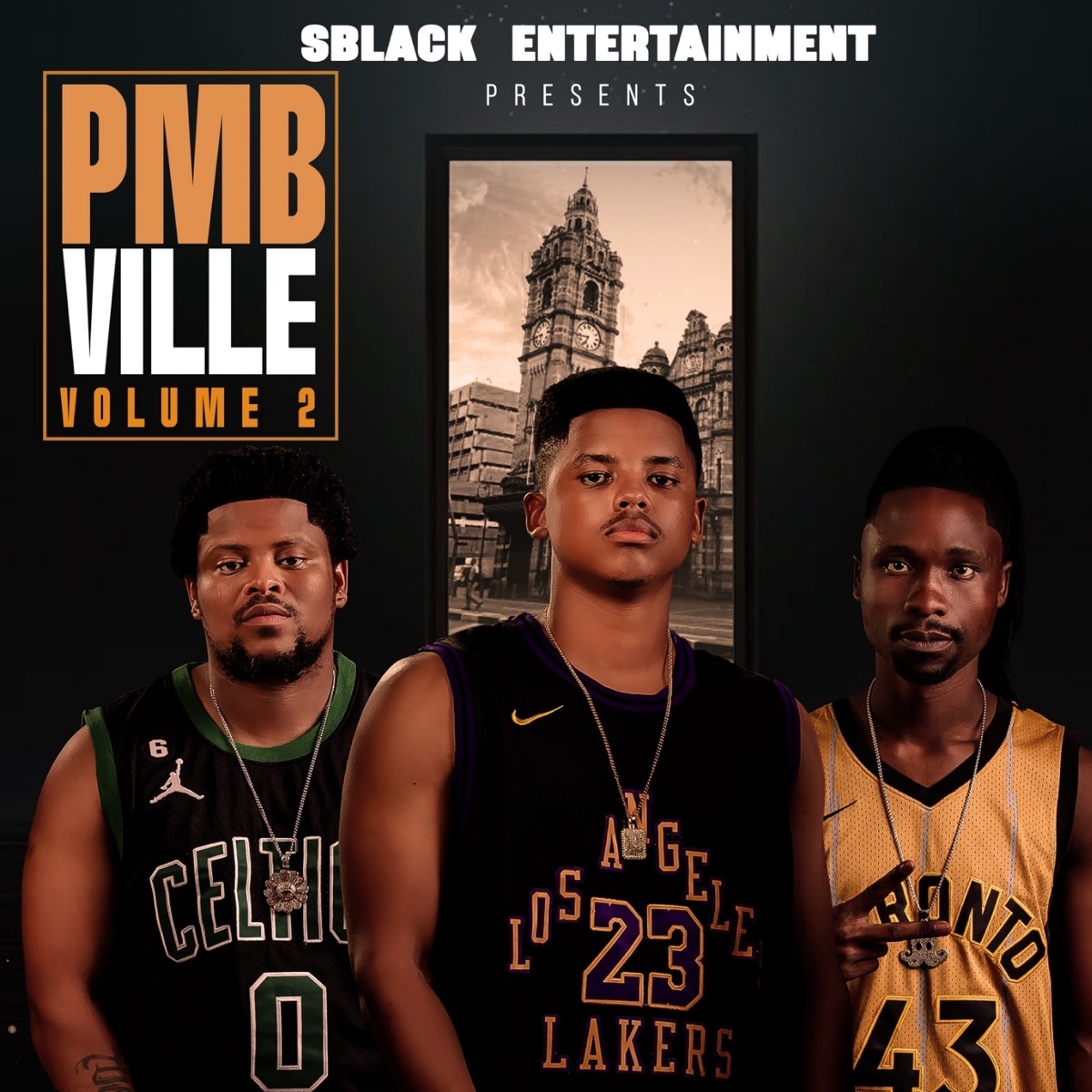 PMB VILLE - Volume 2 (feat. MundoMusic, Touchline, KeyNote Mhlabawonke, Sonyeka, Dusse wavy, Mphathi Itsotsi, Pride Taurvs & Maraza) [with Twostep ZN, THEDOPEKID & H.B] by Sblack Entertainment album cover