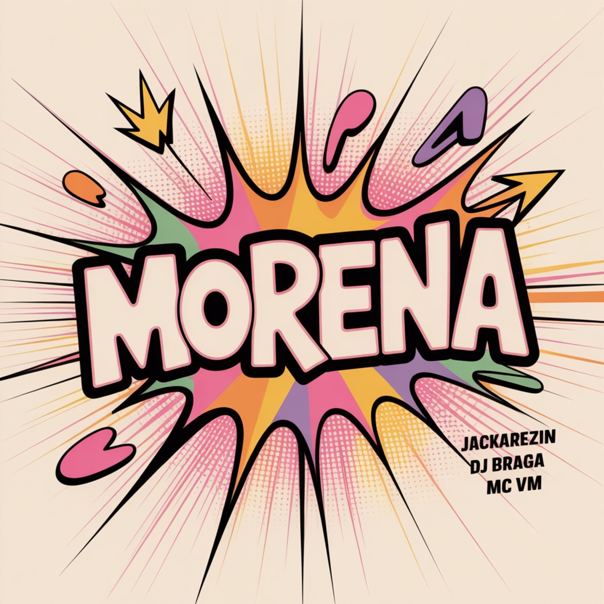 Morena - Single by Jackarezin, DJ Braga Oficial & MC VM album cover