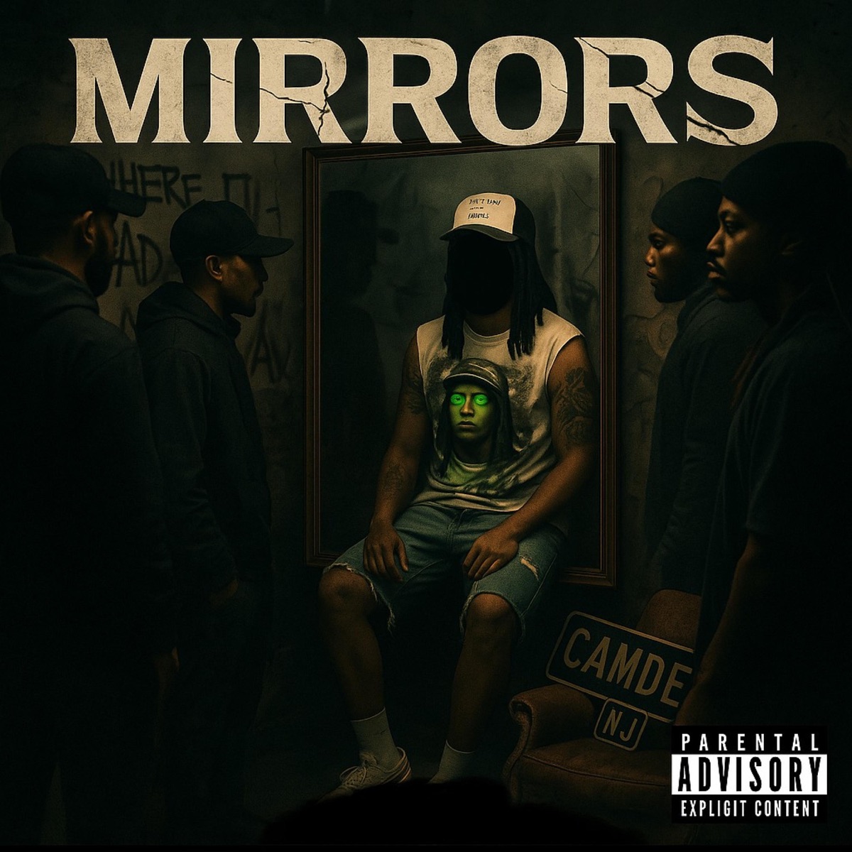 Mirrors (feat. BGR Lo) - Single by Officialpopout album cover