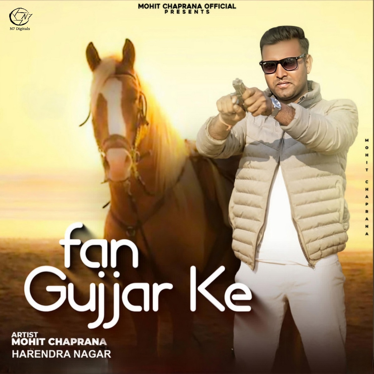 Fan Gujjar Ke - Single by Mohit Chaprana & Harendra Nagar album cover