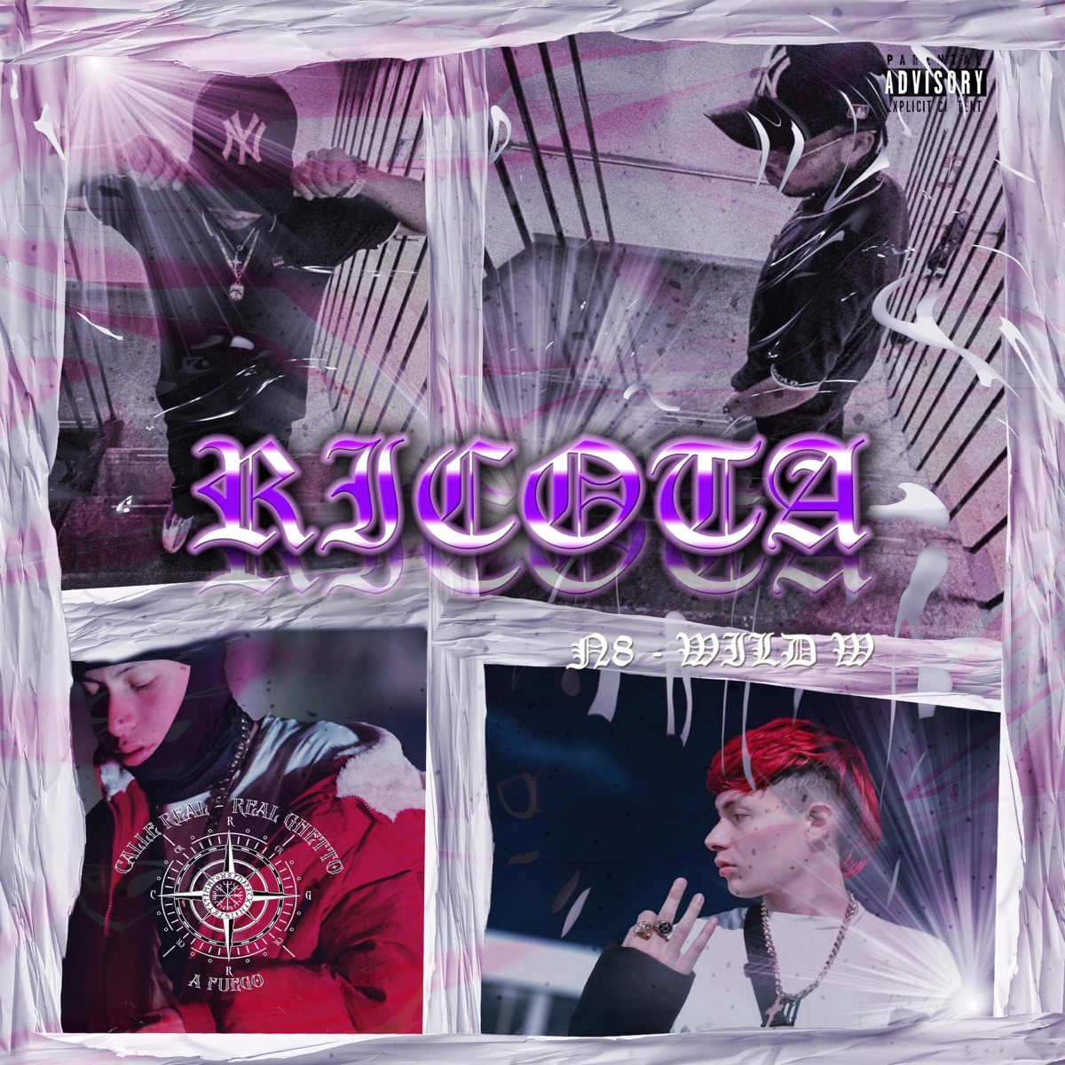 RICOTA X N8 (feat. Wild W) - Single by Calle Real Col album cover