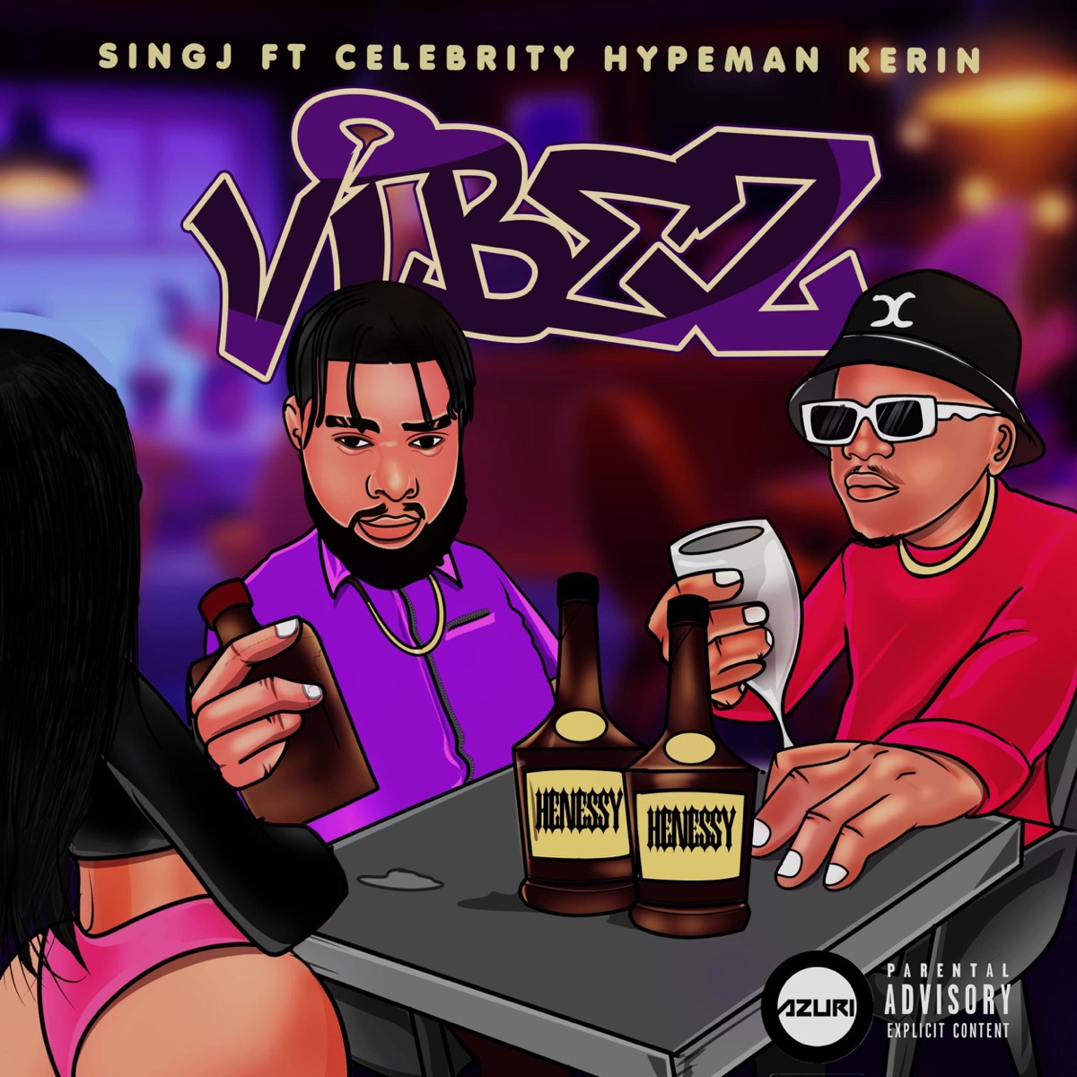 Vibez (feat. Celebrity Hypeman Kerin) - Single by Singj album cover