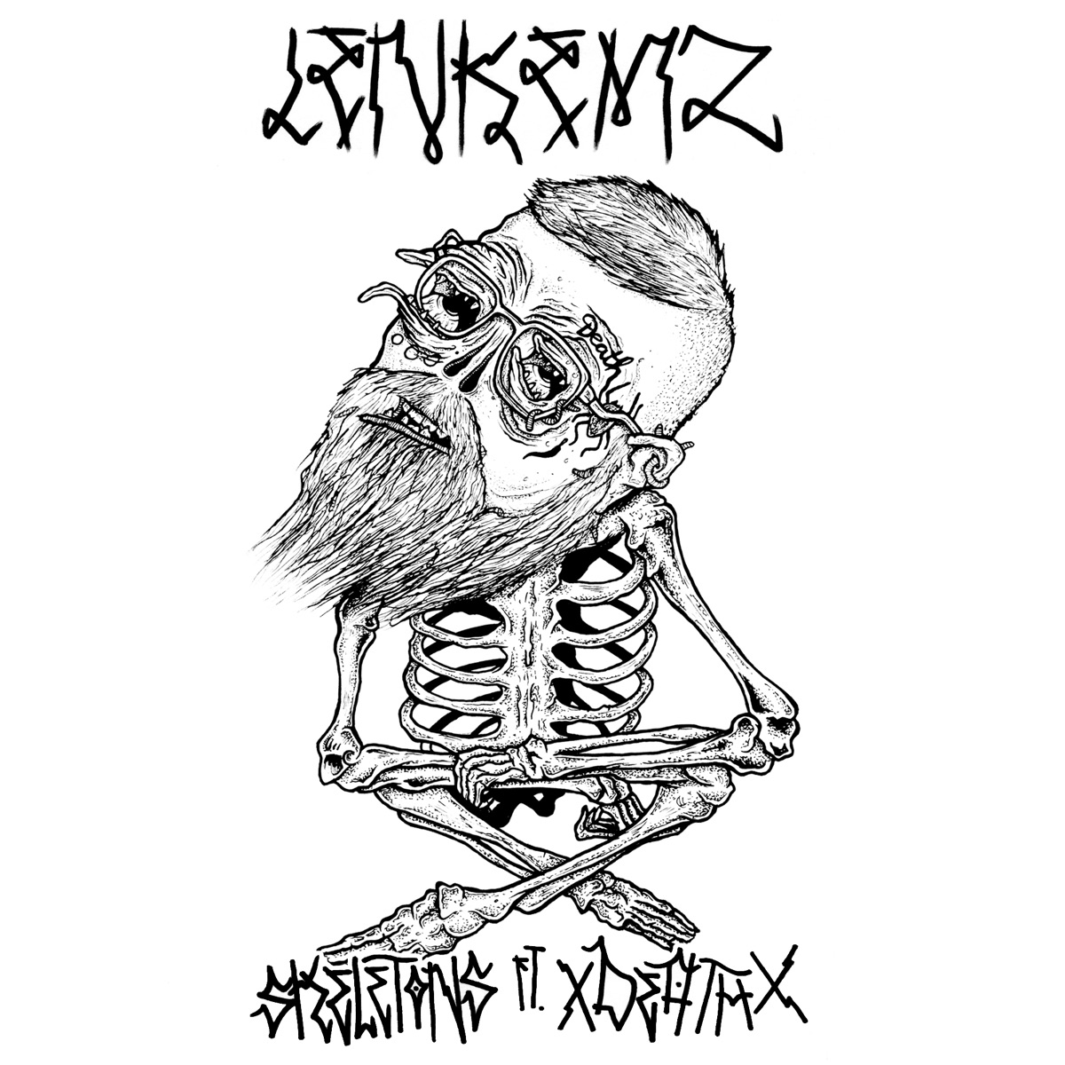 Skeletonz - Single by Lenkemz album cover