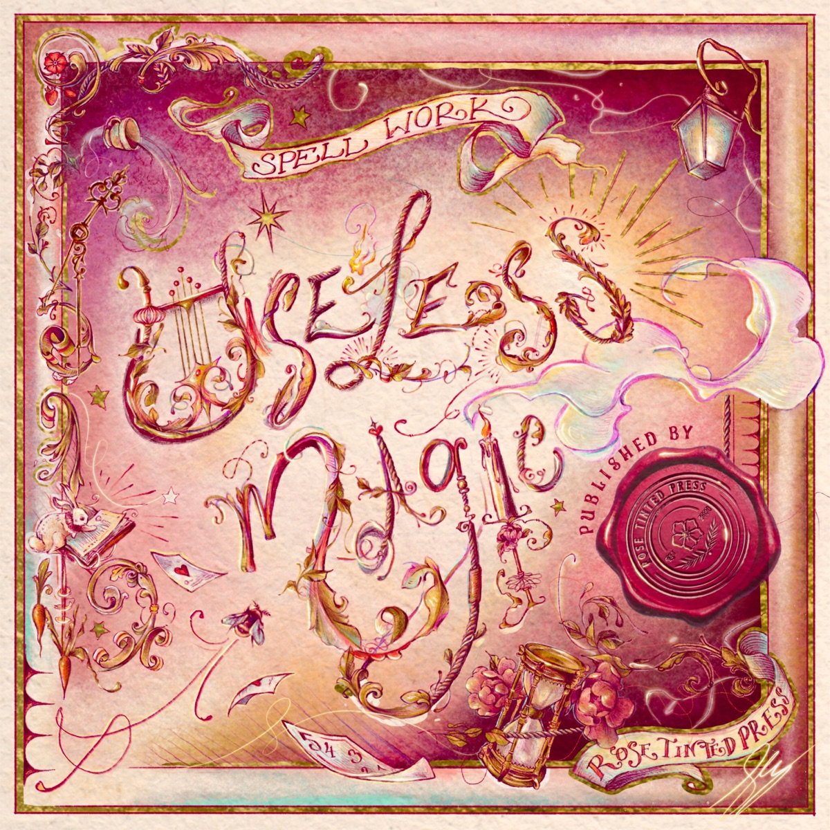 Useless Magic - Single by Rose Tinted Press album cover