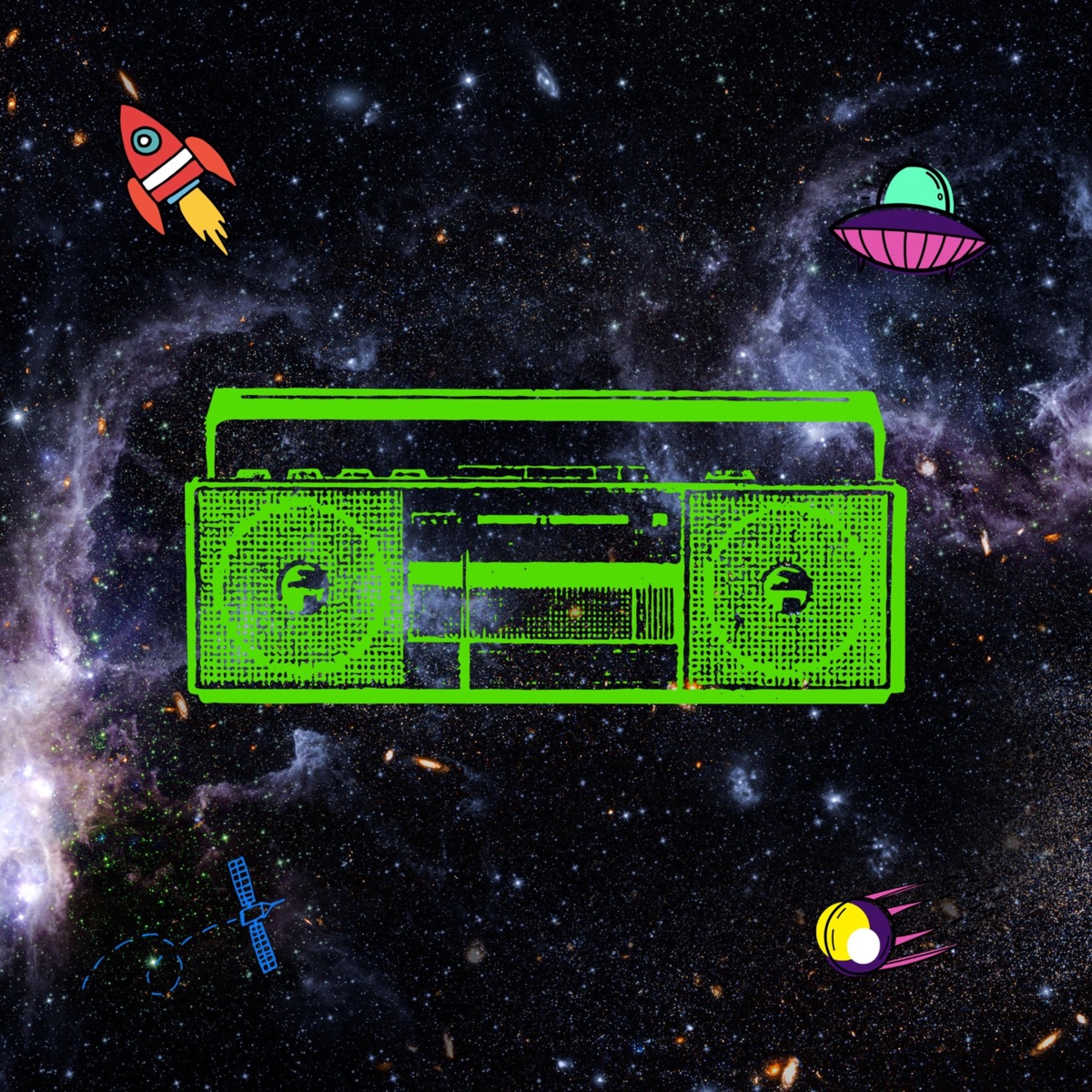 Alienstrumentals by Saturn ATL album cover