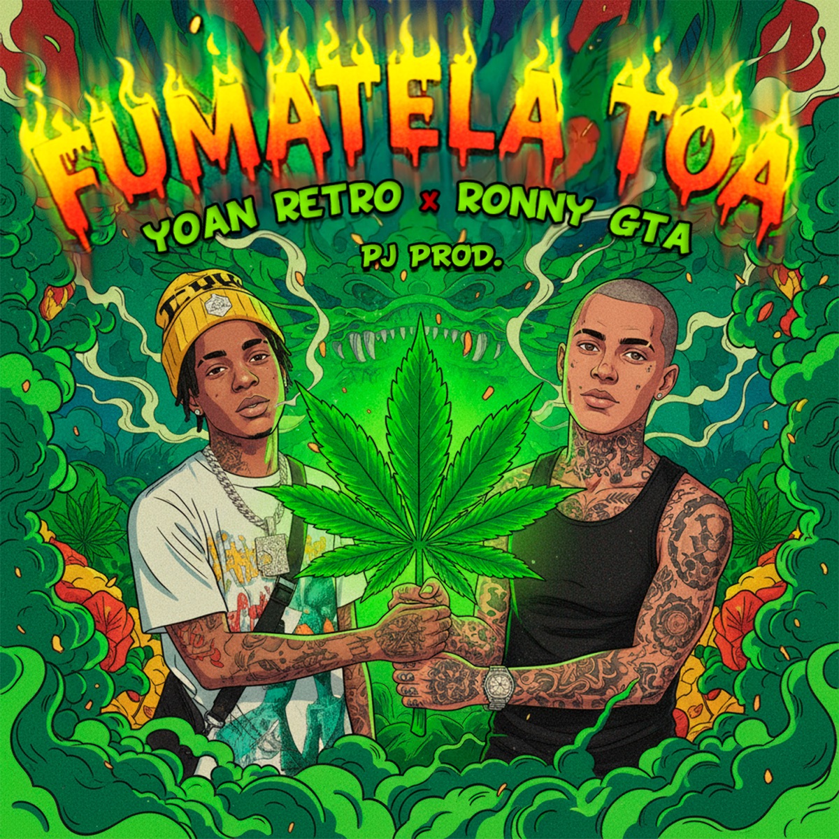 Fúmatela Toa - Single by Yoan Retro & RONNY GTA album cover