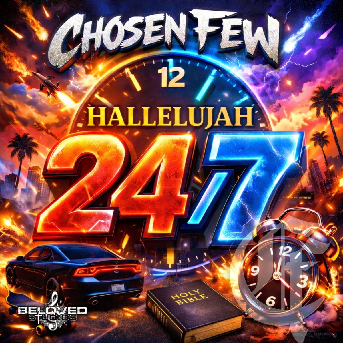 Hallelujah 24/7 - Single by Chosen Few album cover