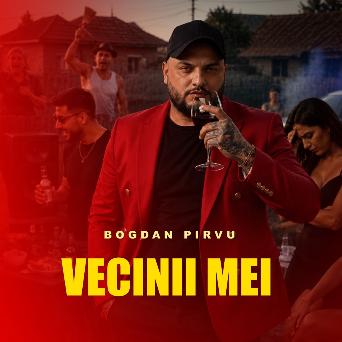 Vecinii mei - Single by Bogdan Pirvu album cover