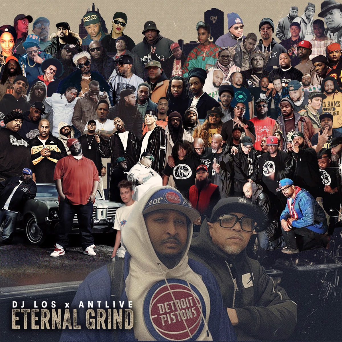 Eternal Grind by DJ Los & Antlive album cover