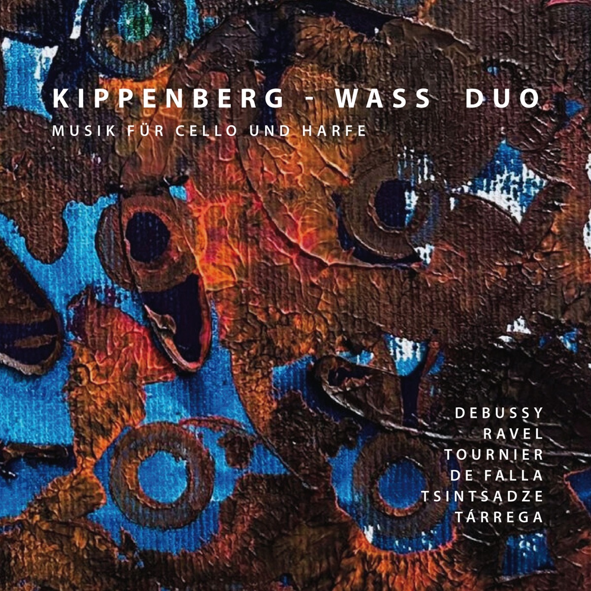 Musik für Cello und Harfe by Kippenberg - Wass Duo, Leander Kippenberg & Oliver Wass album cover