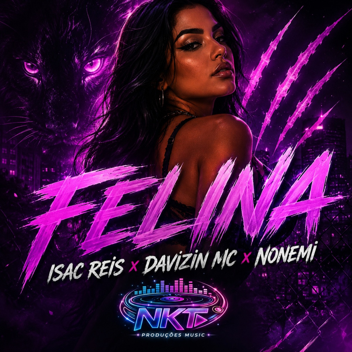 Felina - Single by Isac Reis, Nonemi & Davizin Mc album cover
