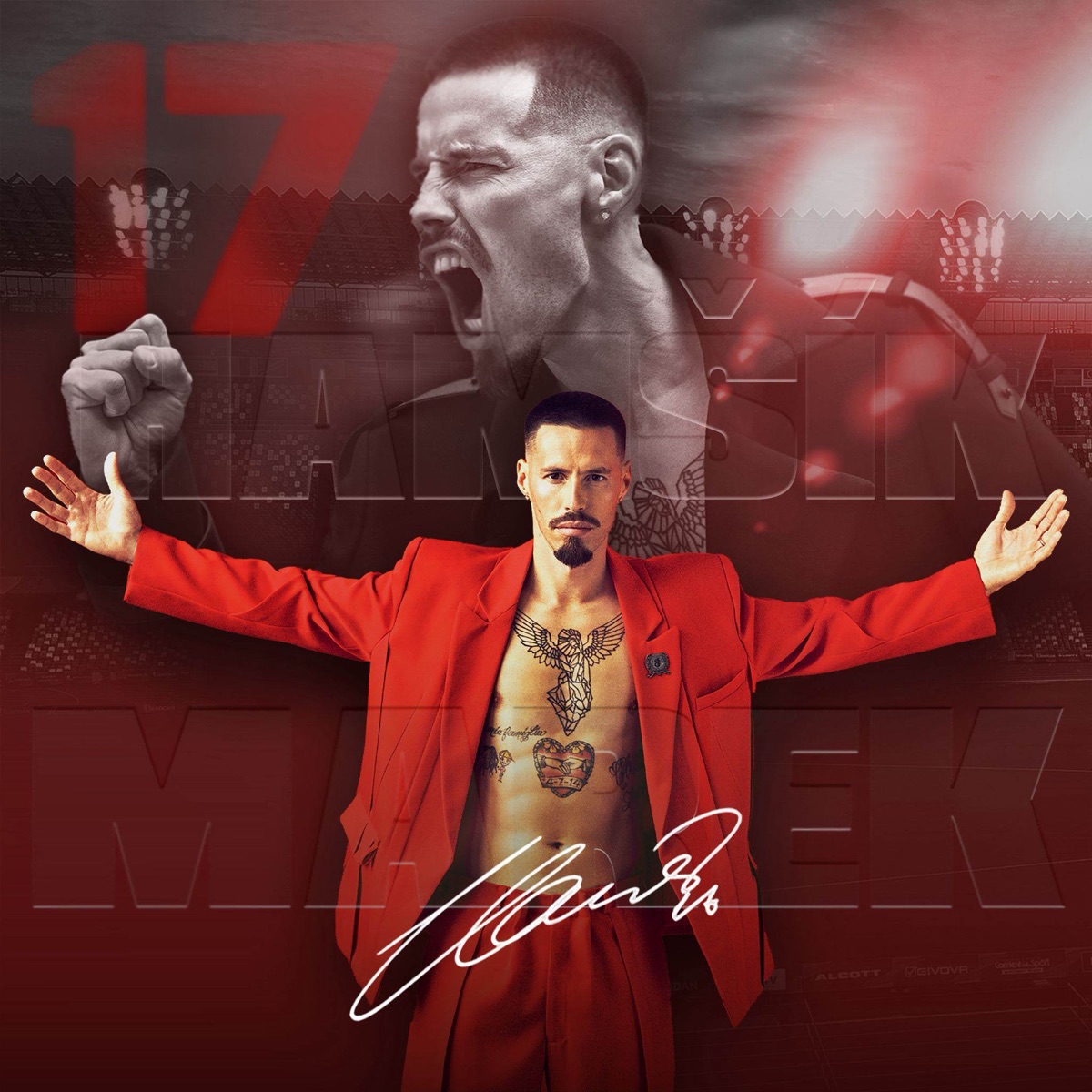 Marek Hamšík - Single by Majk Spirit & GRIMASO album cover