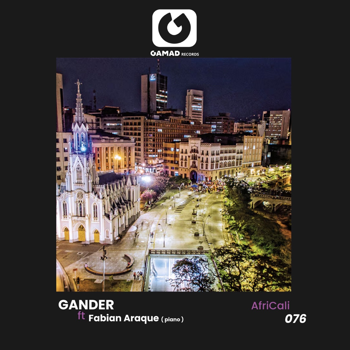 AfriCali (feat. FABIAN ARAQUE) - Single by GANDER album cover