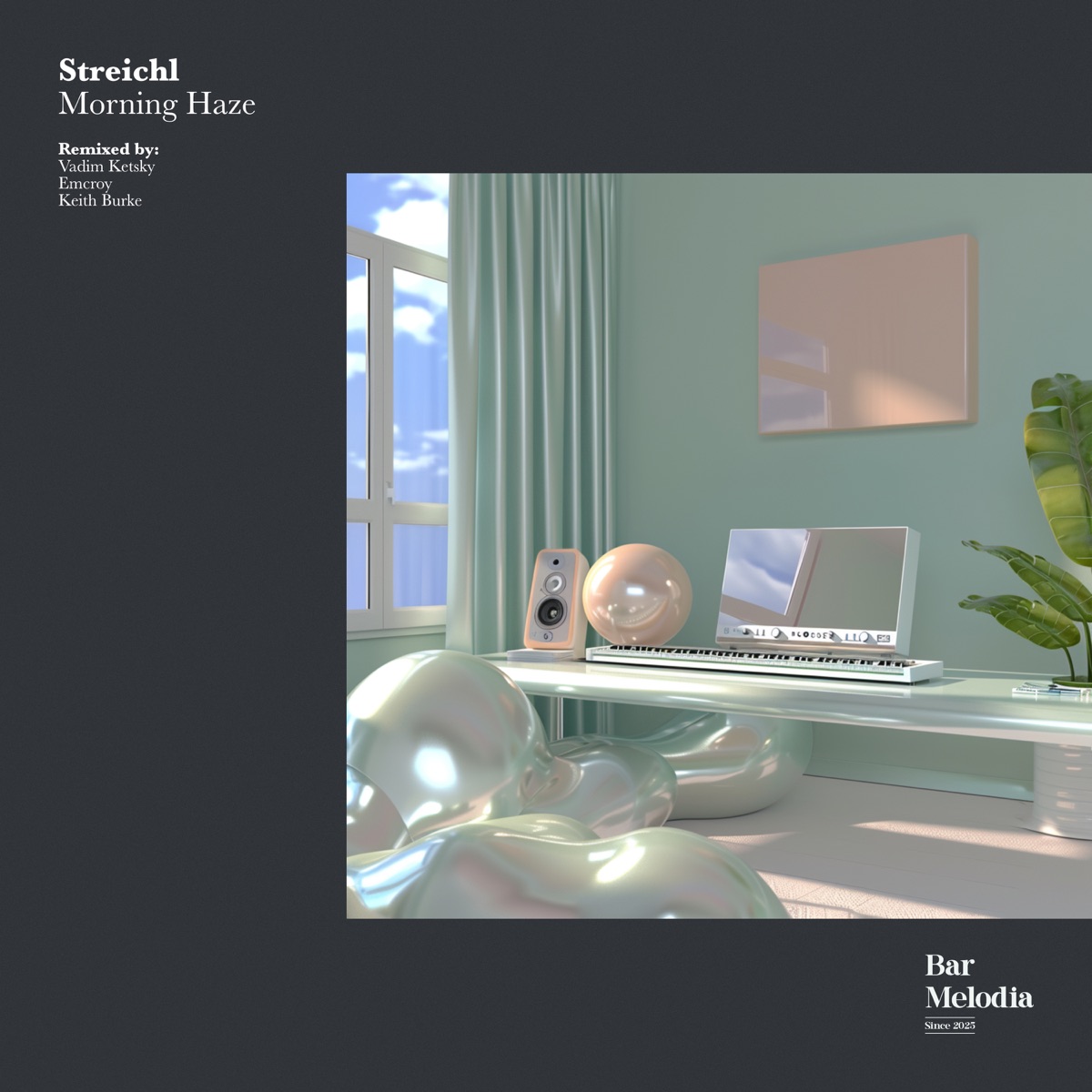 Morning Haze (Emcroy Remix) - Single by Streichl, Bar Melodia & Emcroy album cover