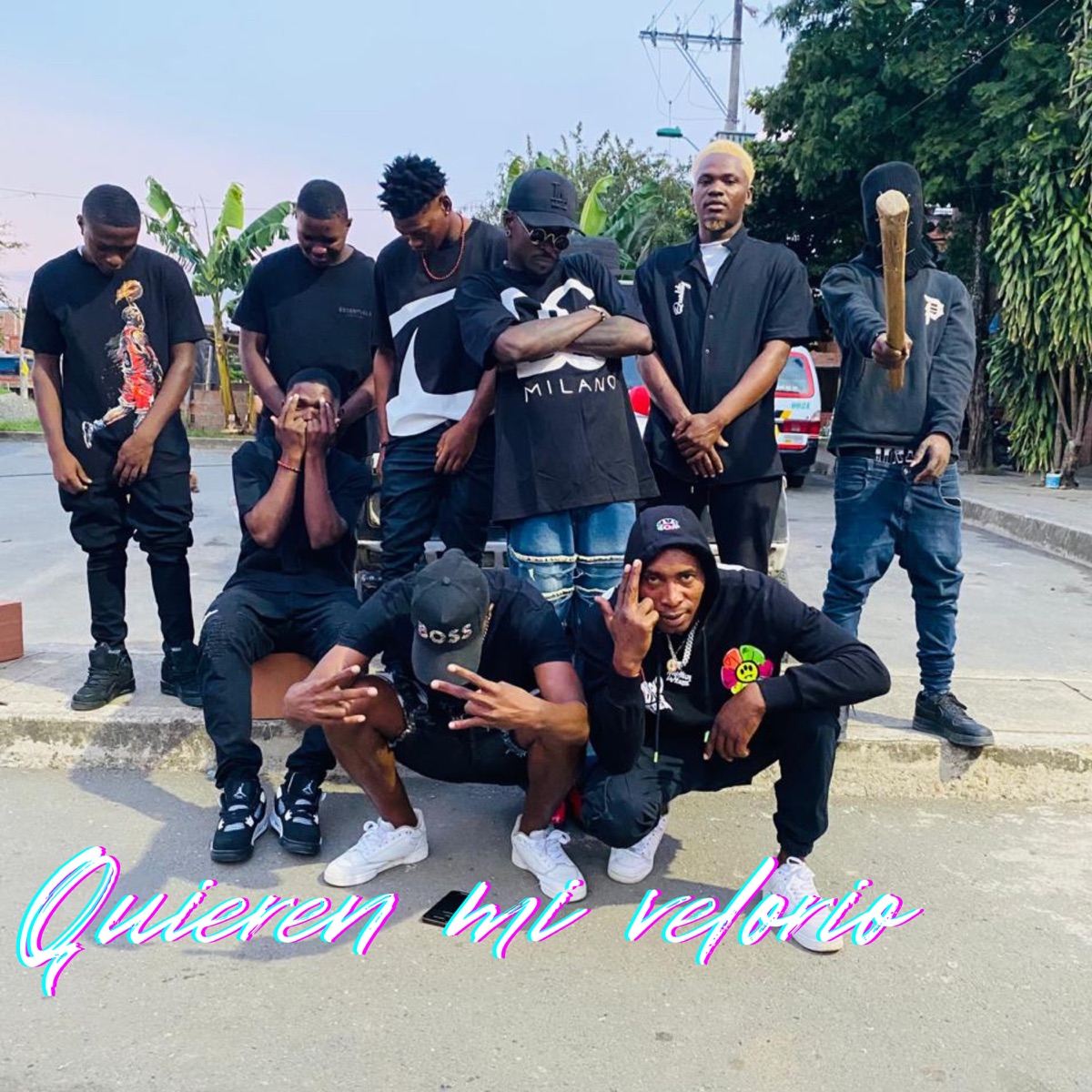 Quieren Mi Velorio (feat. La J, DBlack & Monky mob) - Single by Wainick 777 album cover