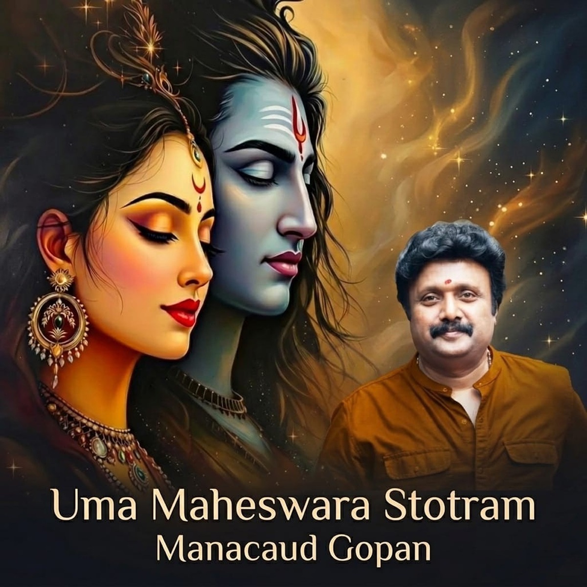 Uma Maheswara Stotram - Single by Manacaud Gopan album cover