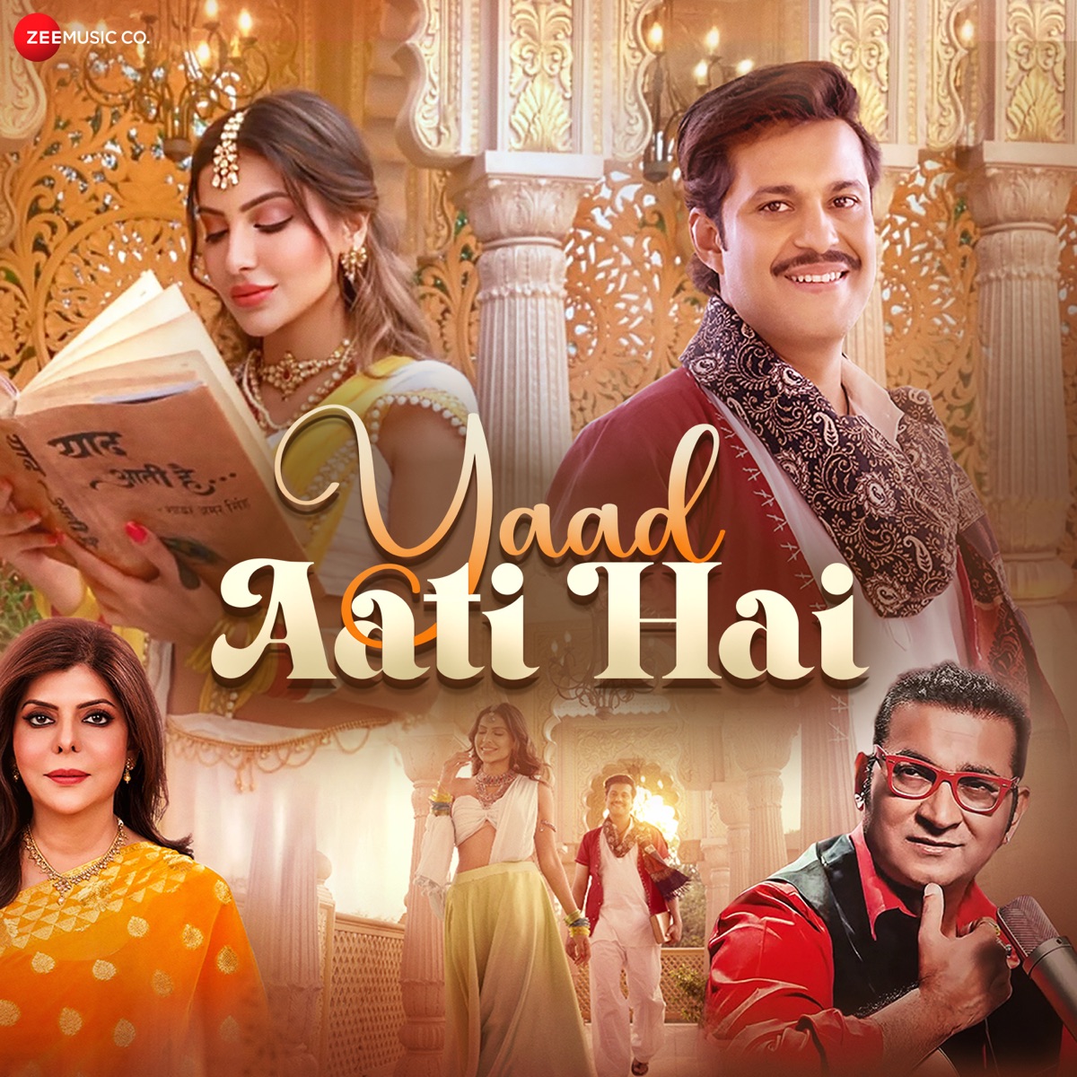 Yaad Aati Hai - Single by Abhijeet, Reena Mehta & Ayaan Makwana album cover